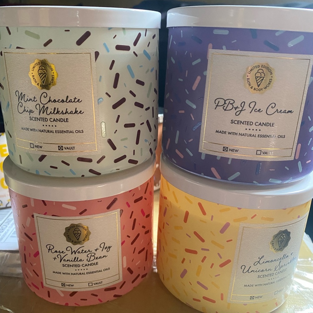 Bath and Body works Candle Bundle